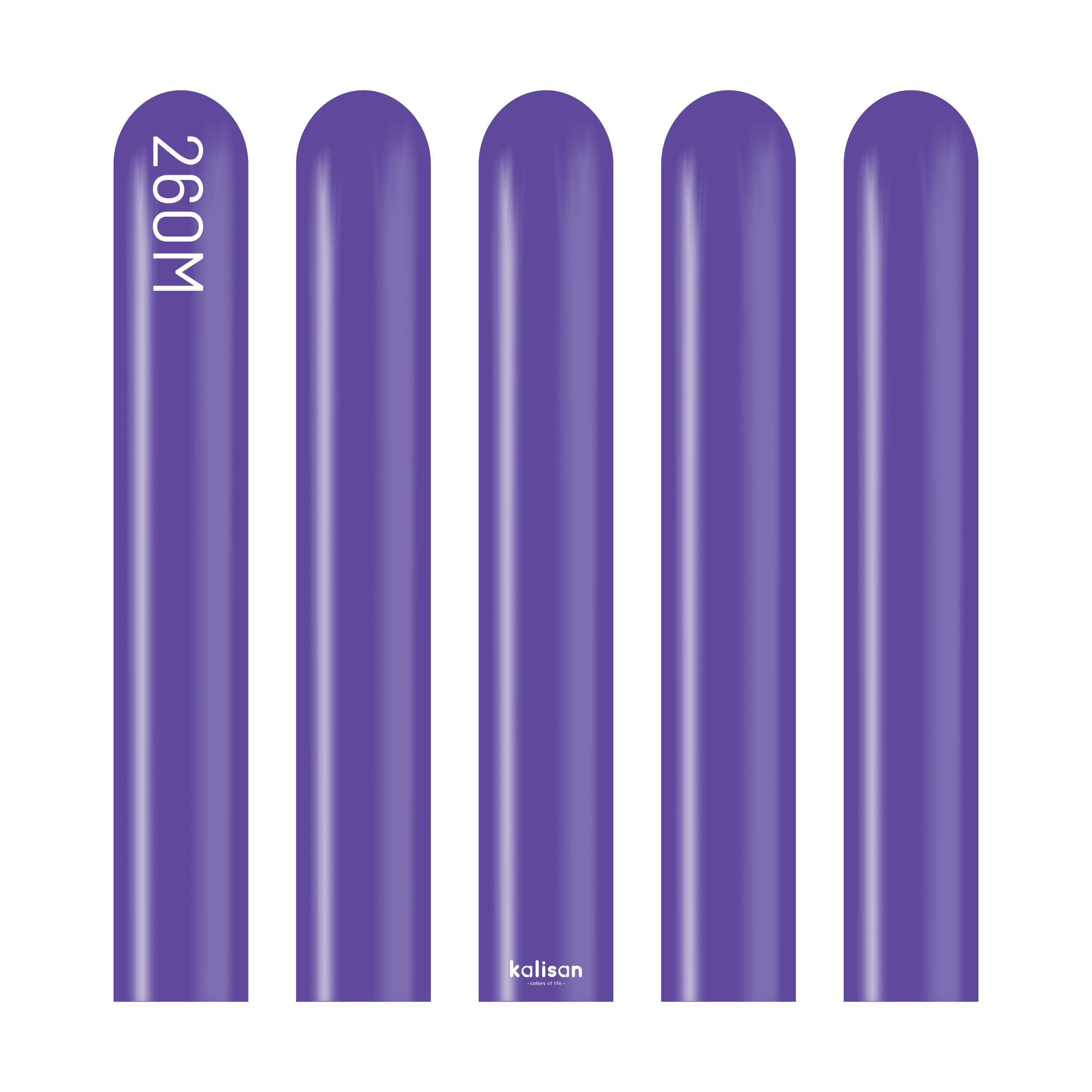 Kalisan Standard Violet Modelling Balloons