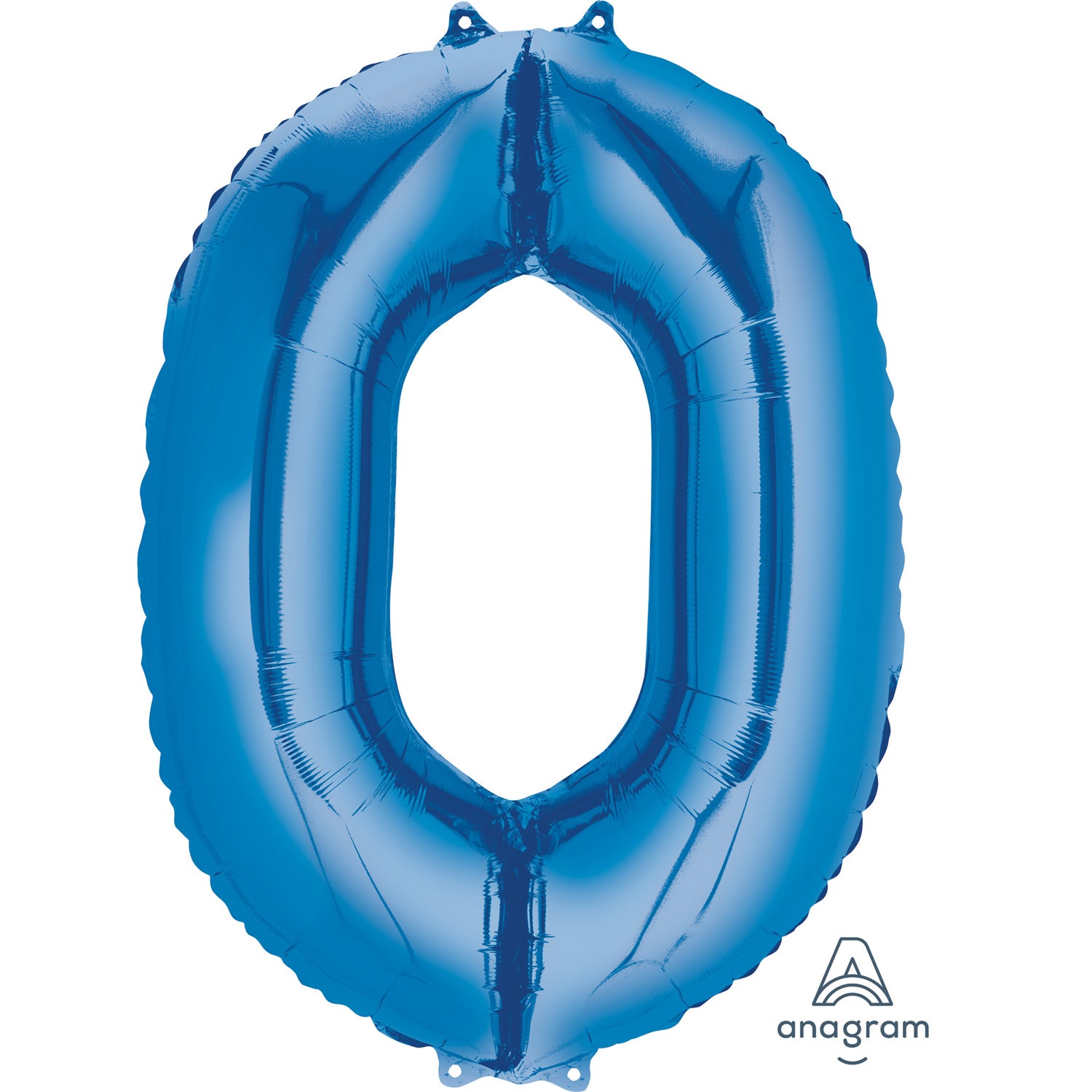 Anagram SuperShape Anagram Blue Foil Numbers 0-9