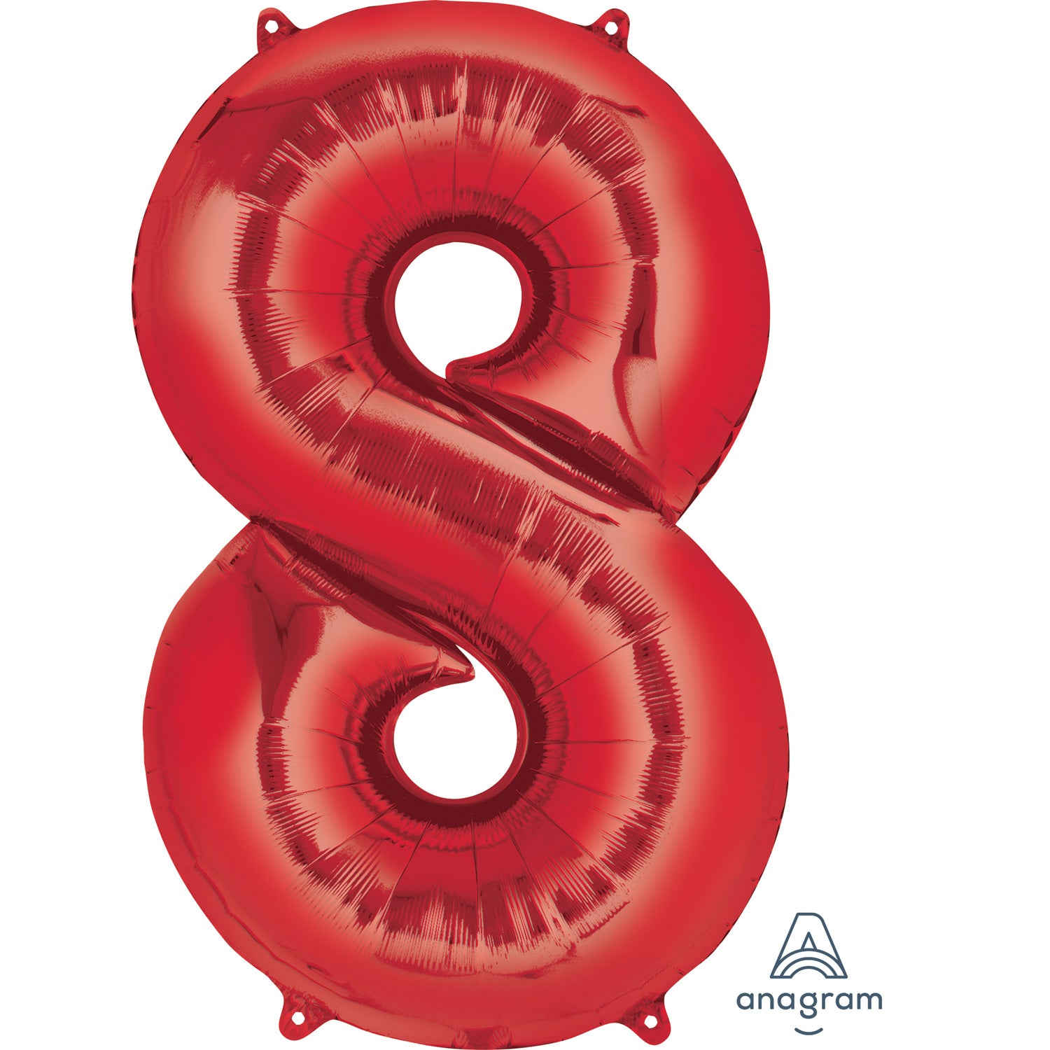 Anagram SuperShape Anagram Red Foil Numbers 0-9