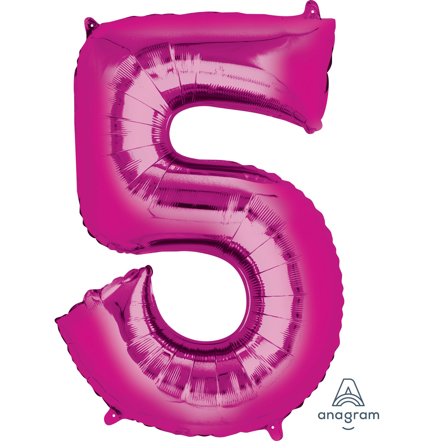Anagram Minishape Anagram Pink Foil Numbers 0-9