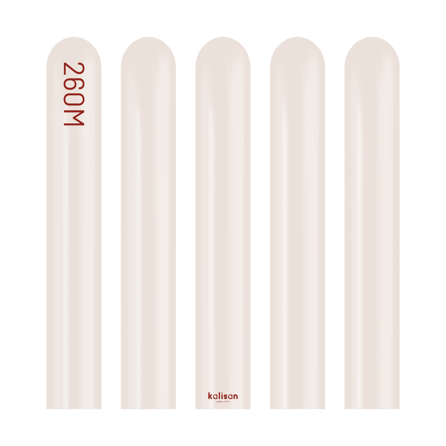Kalisan Aura Beige Cream Modelling Balloons