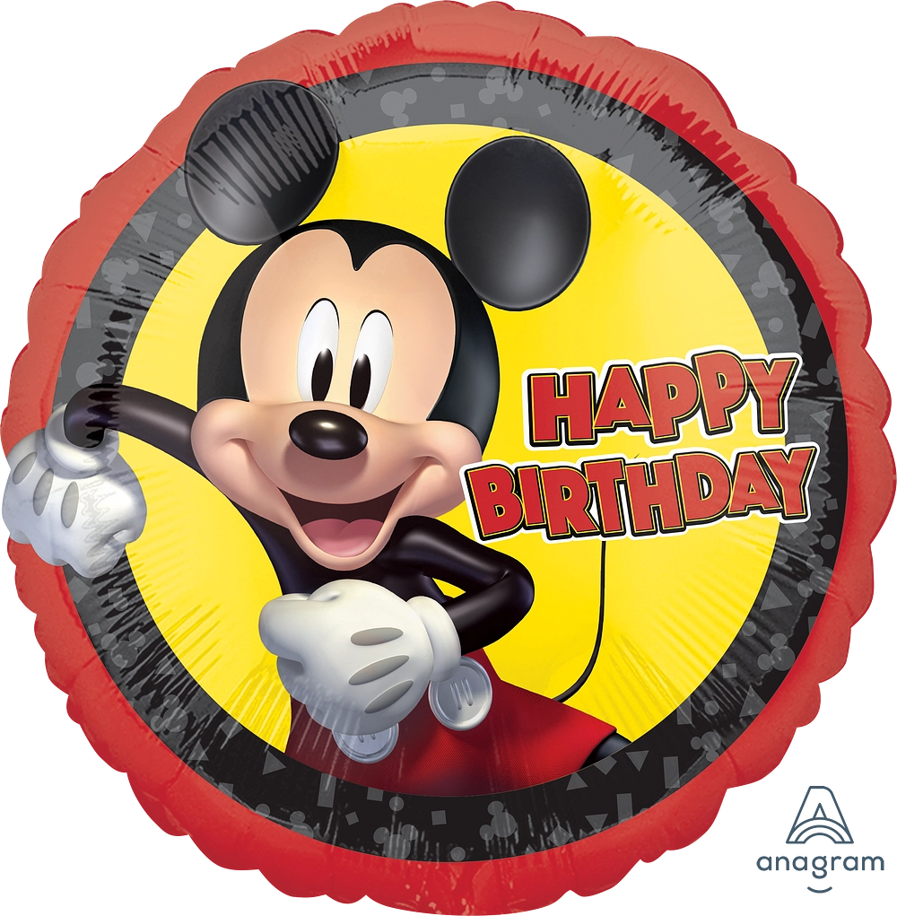 Anagram Mickey Mouse Forever Bday Foil