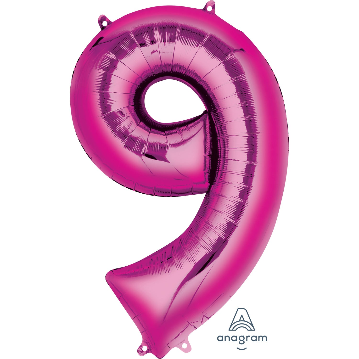 Anagram Minishape Anagram Pink Foil Numbers 9