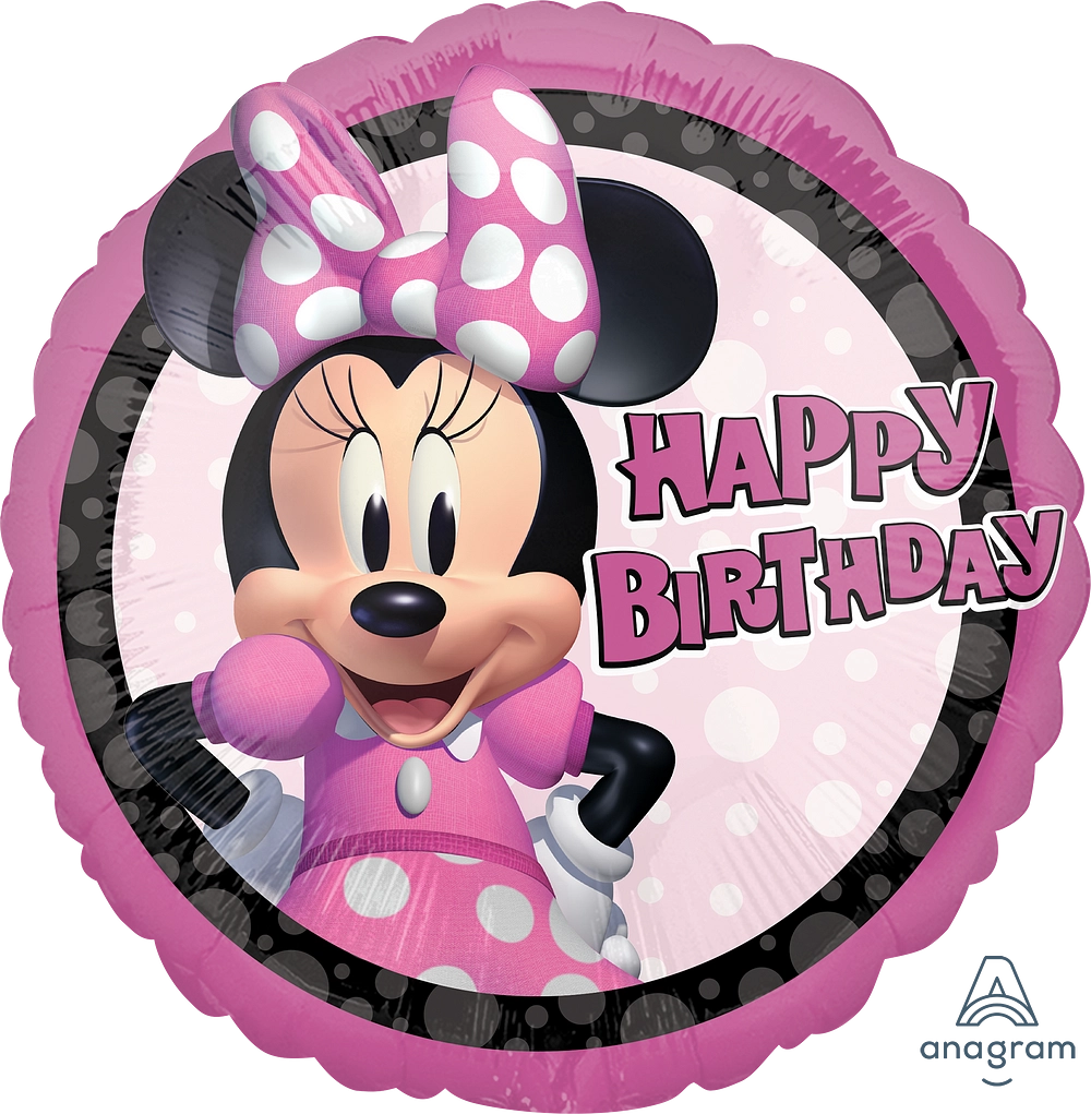 Anagram Minnie Mouse Forever Bday Foil
