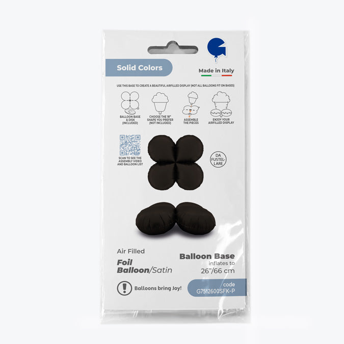 Grabo Balloon Base - Satin Black 1