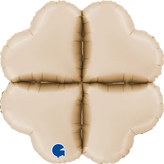 Grabo Balloon Base - Satin Cream heart