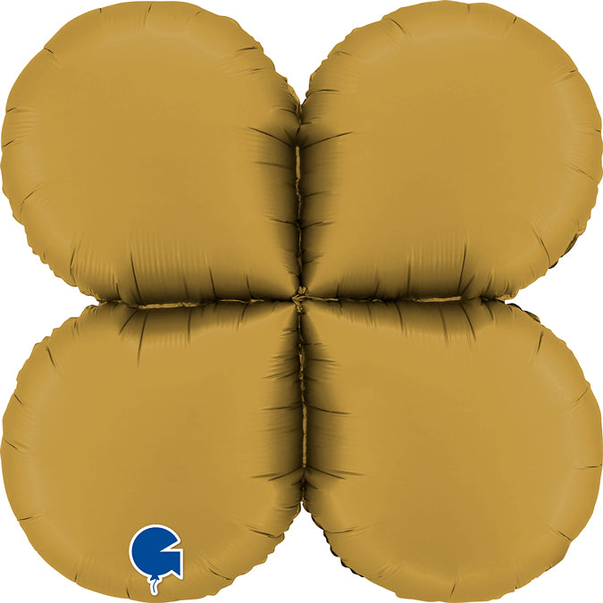 Grabo Balloon Base - Satin Gold drops