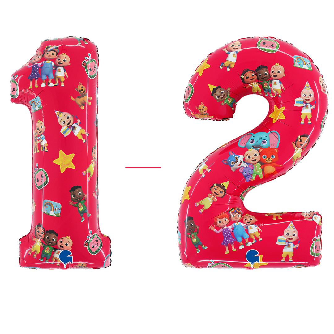 Grabo Cocomelon Foil Numbers