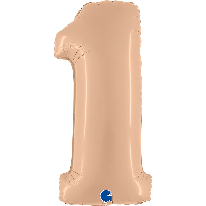 Grabo Satin Nude Foil Numbers 1