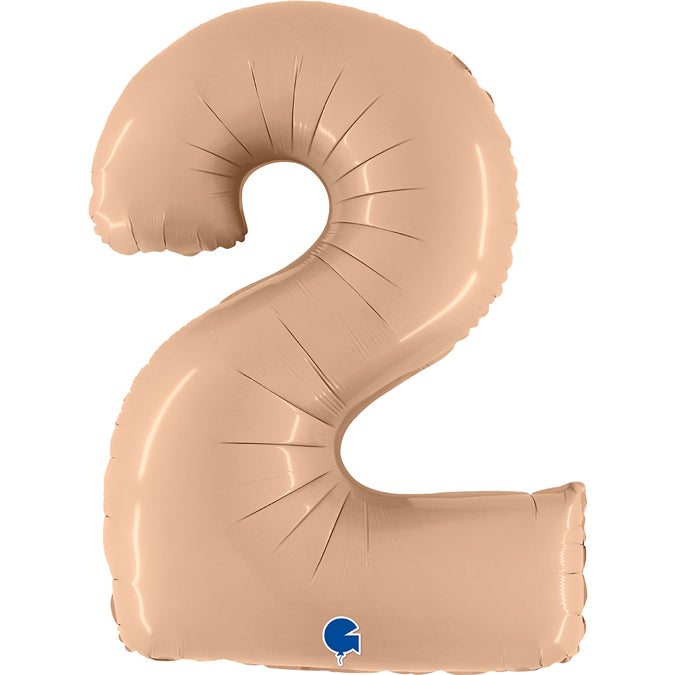 Grabo Satin Nude Foil Numbers 2