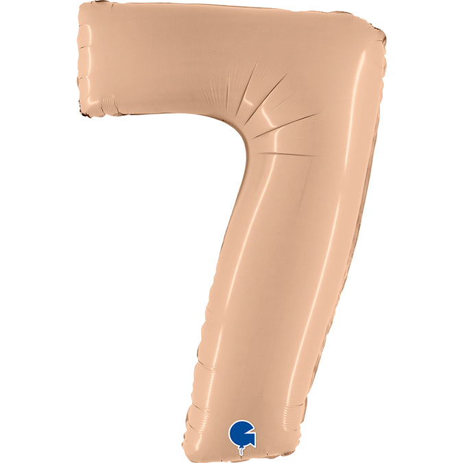 Grabo Satin Nude Foil Numbers 7