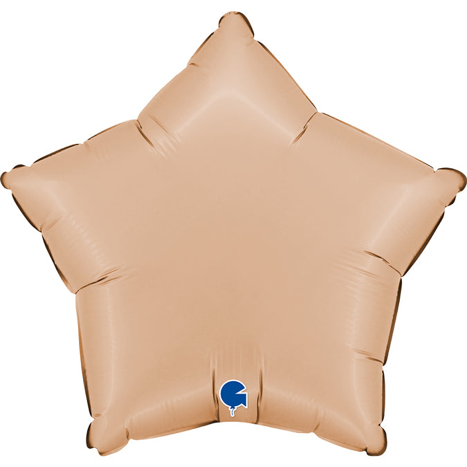 Grabo Satin Nude Star Foil
