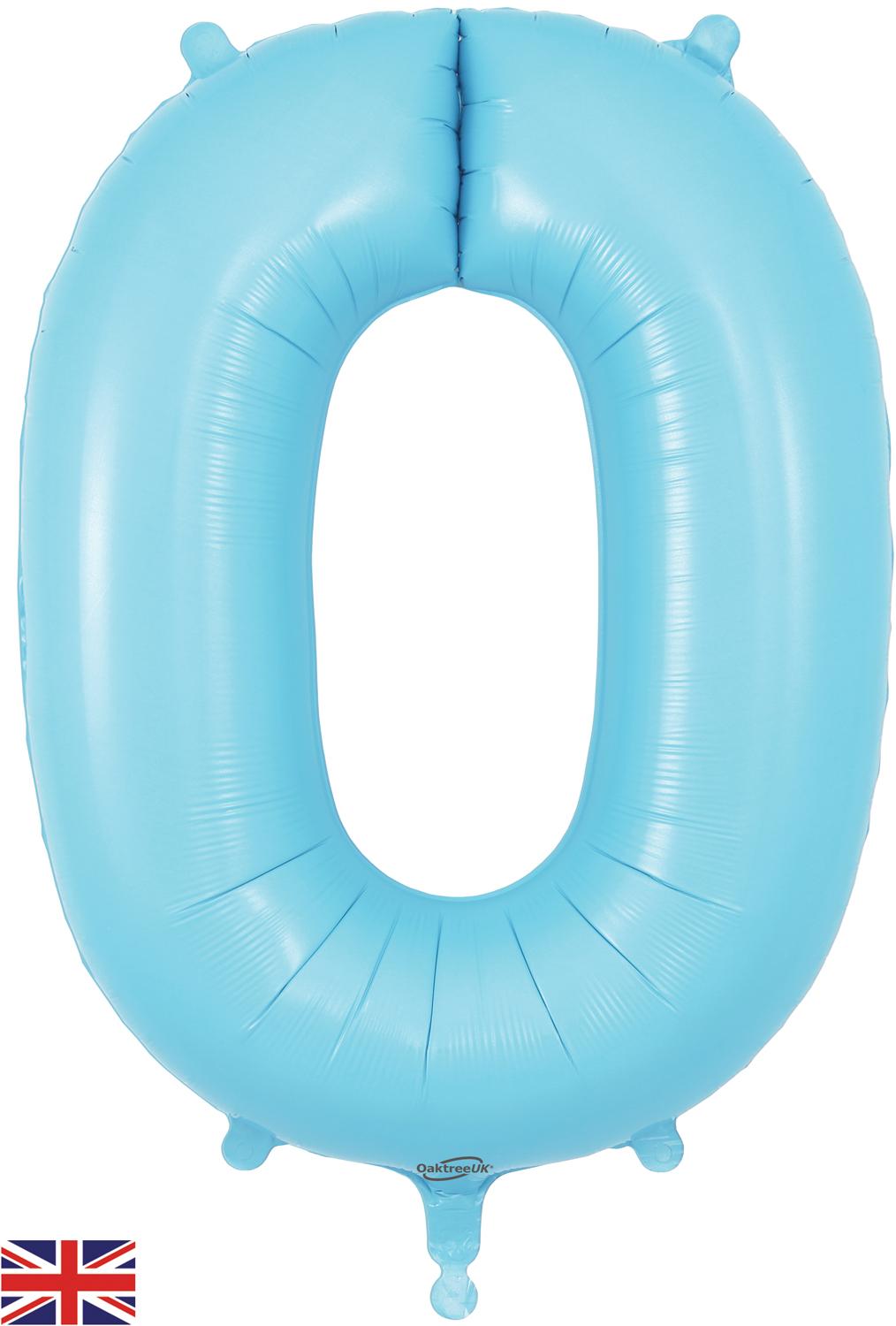 Oaktree Matte Blue Foil Numbers 0