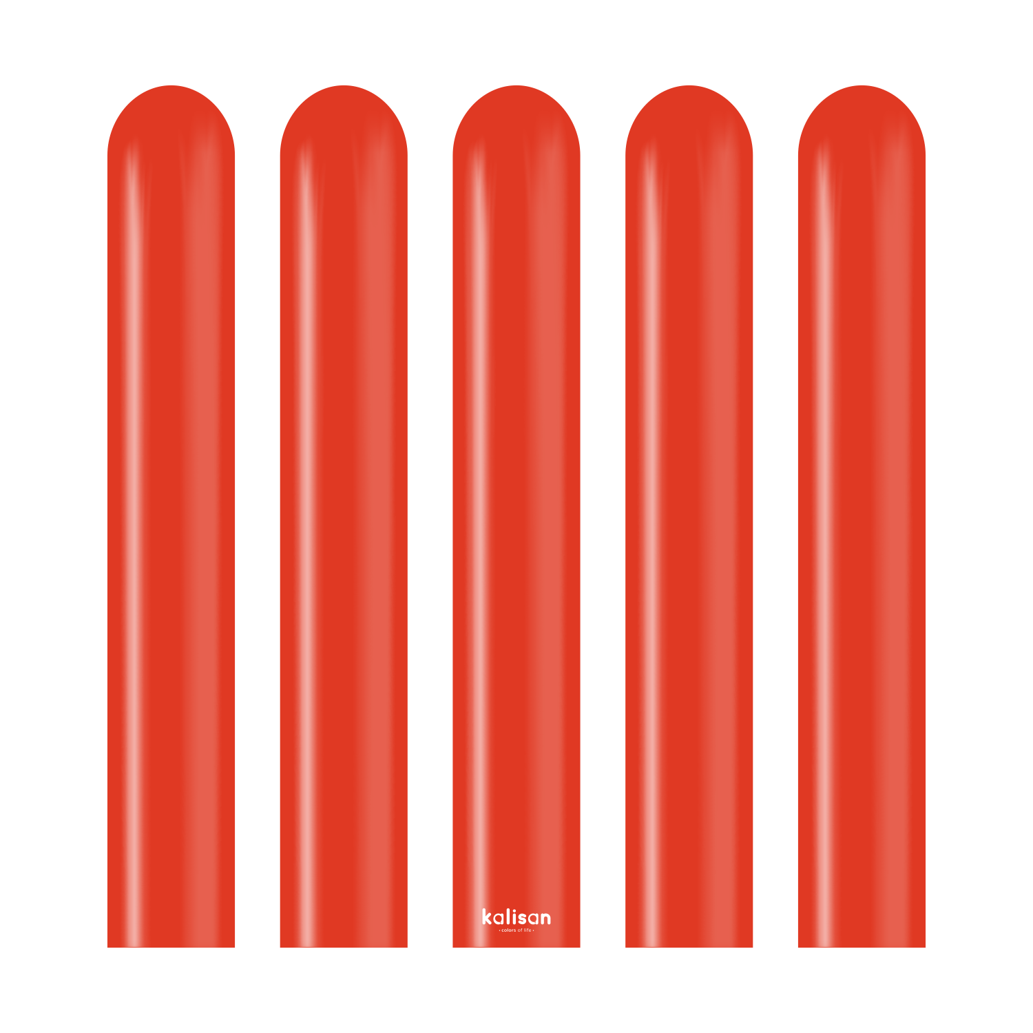 Kalisan Standard Red Modelling Balloons