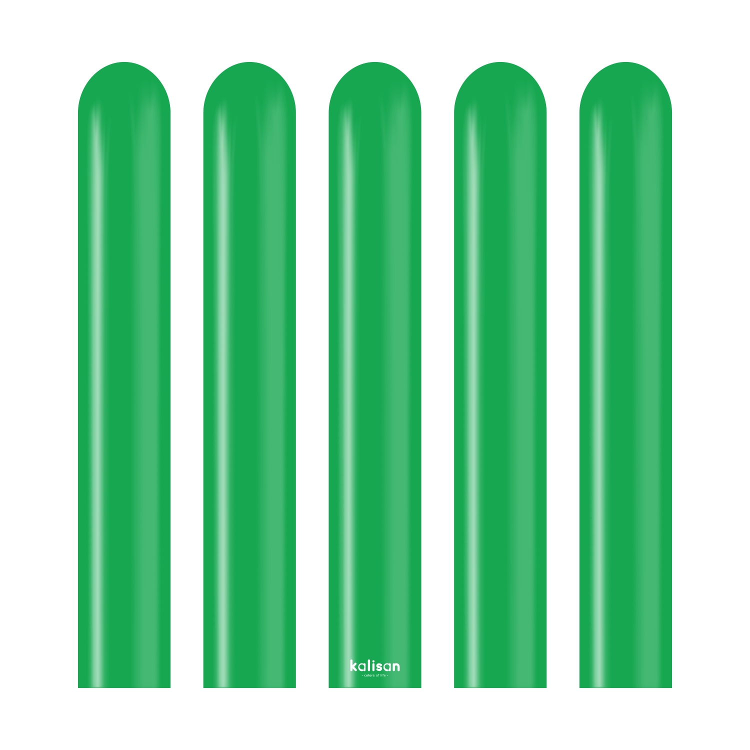 Kalisan Standard Green Modelling Balloons