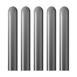 Kalisan Mirror Chrome Space Grey Modelling Balloons