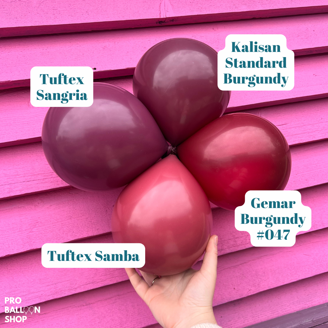 Colour Chart - Burgundy