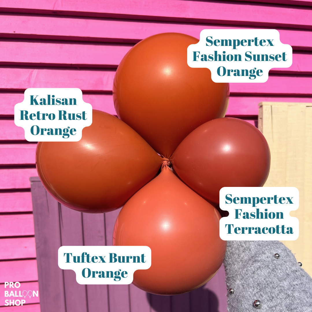 Colour Chart - Burnt Orange