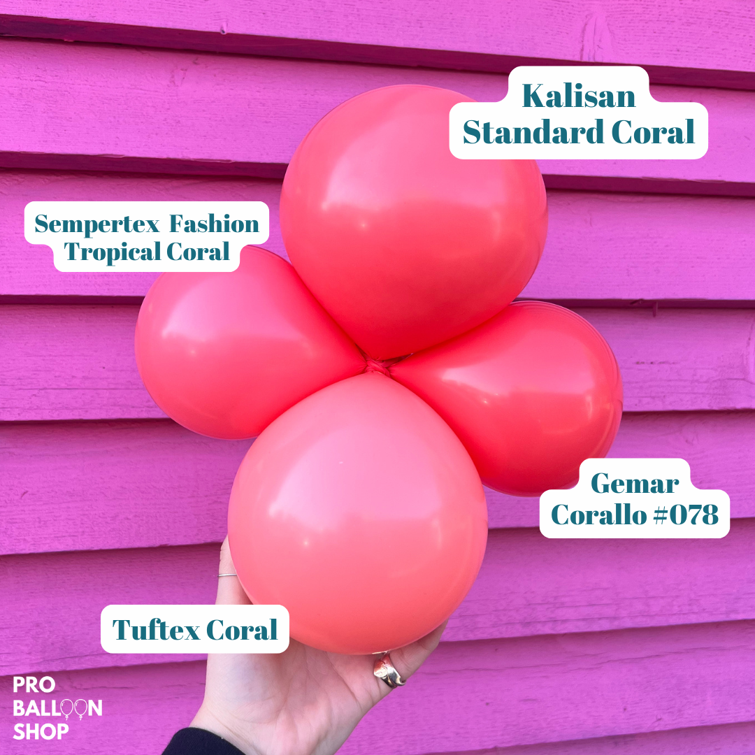 Colour Chart - Coral