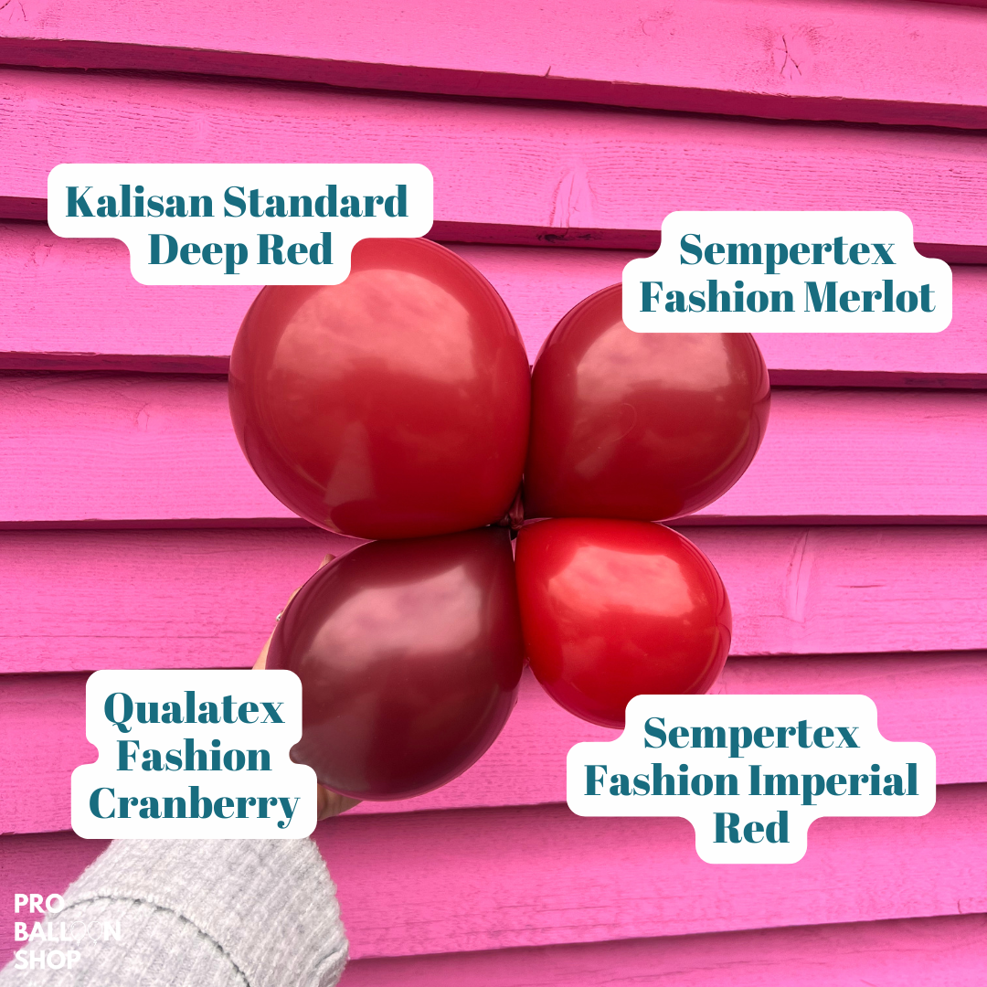 Colour Chart - Deep Red