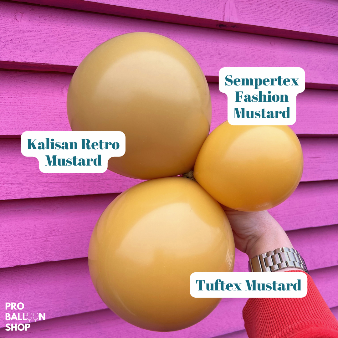 Colour Chart - Mustard