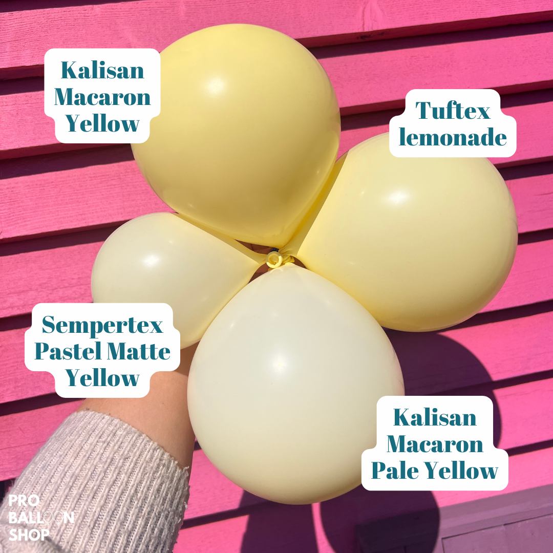 Colour Chart - Pastel Yellow