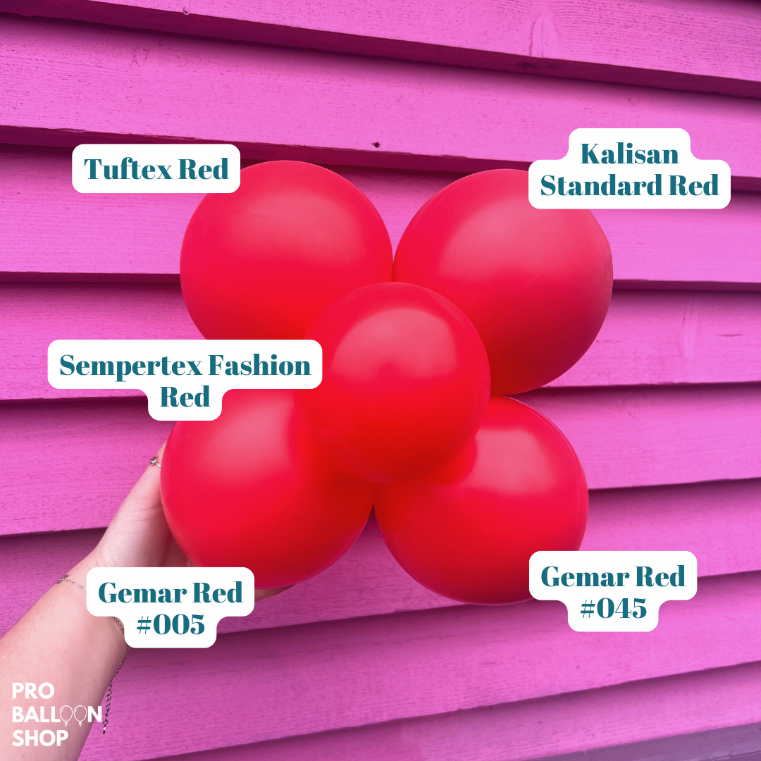 Colour Chart - Red
