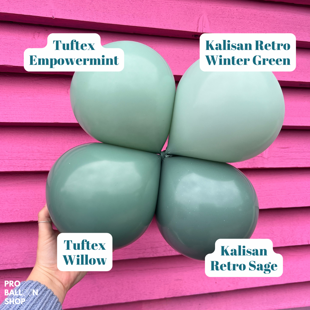 Colour Chart - Retro Green