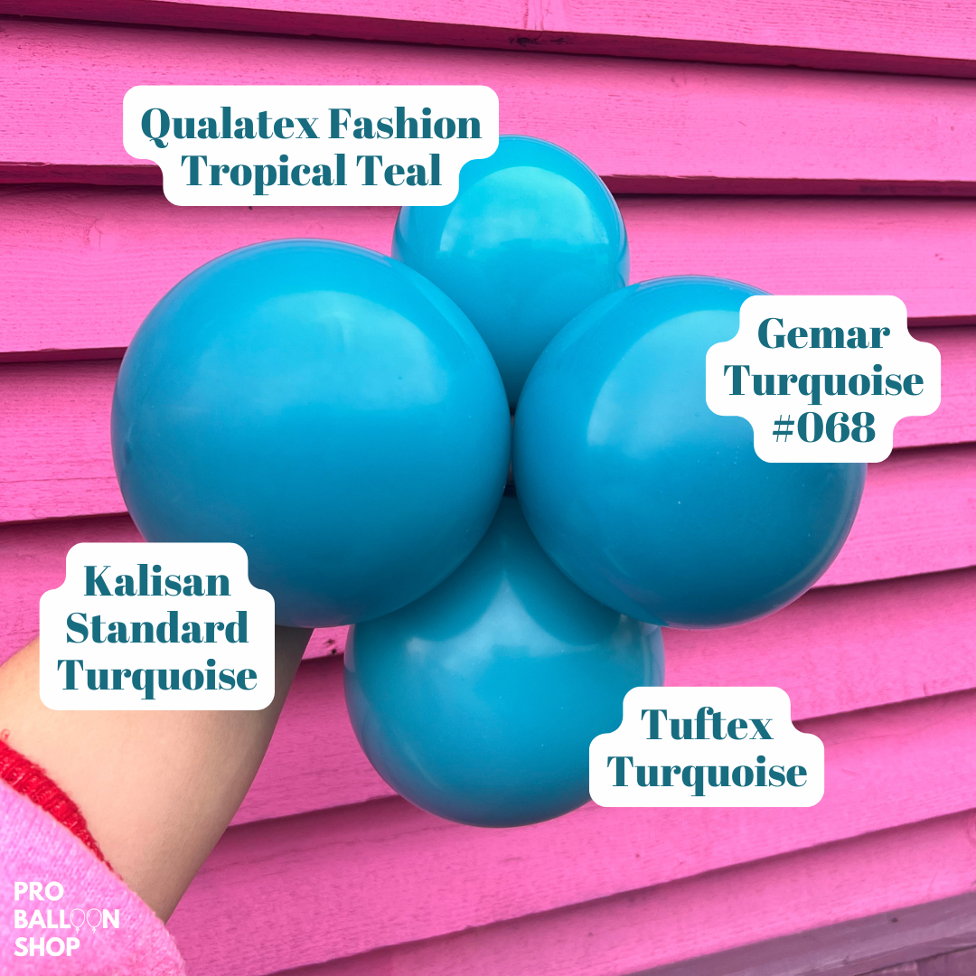 Colour Chart - Turquoise
