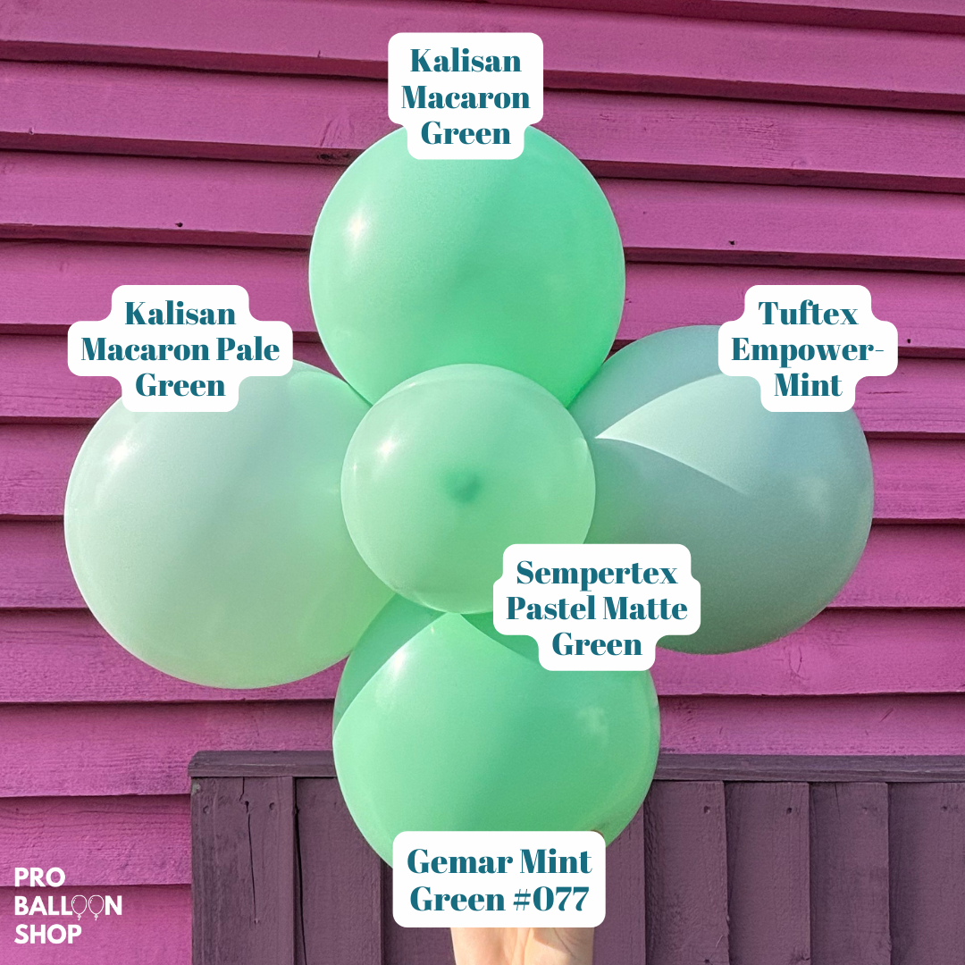 Colour Chart - Macaron Green