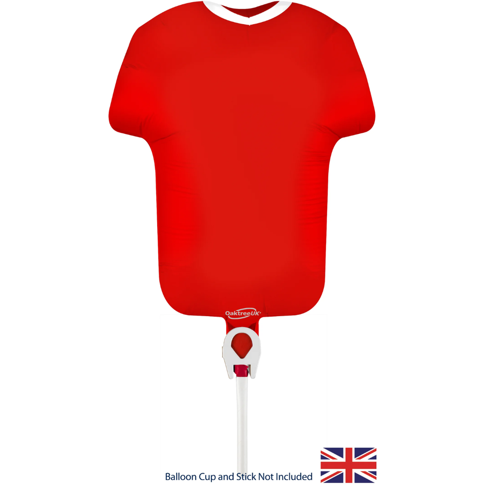 Oaktree Sports Shirt Red Metallic