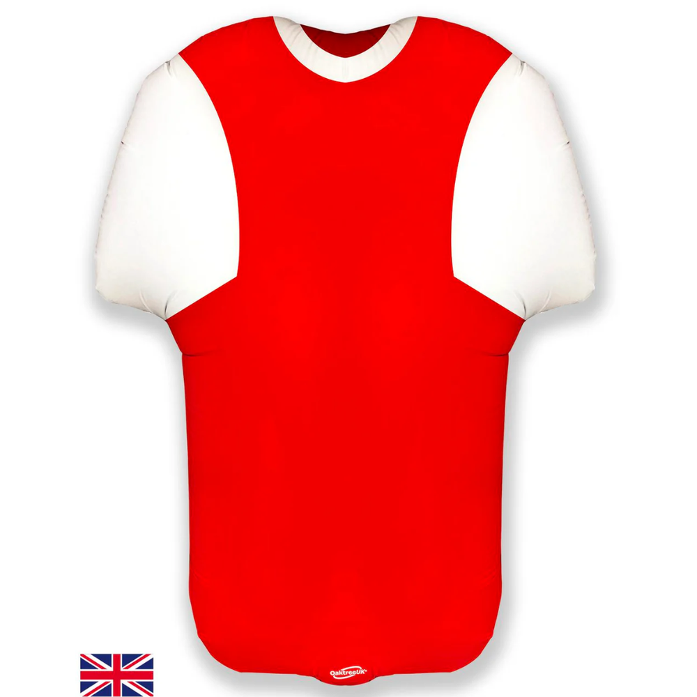 Oaktree Sports Shirt Red/White Metallic