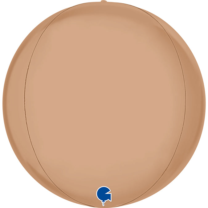 Grabo Satin Nude Globe Foil