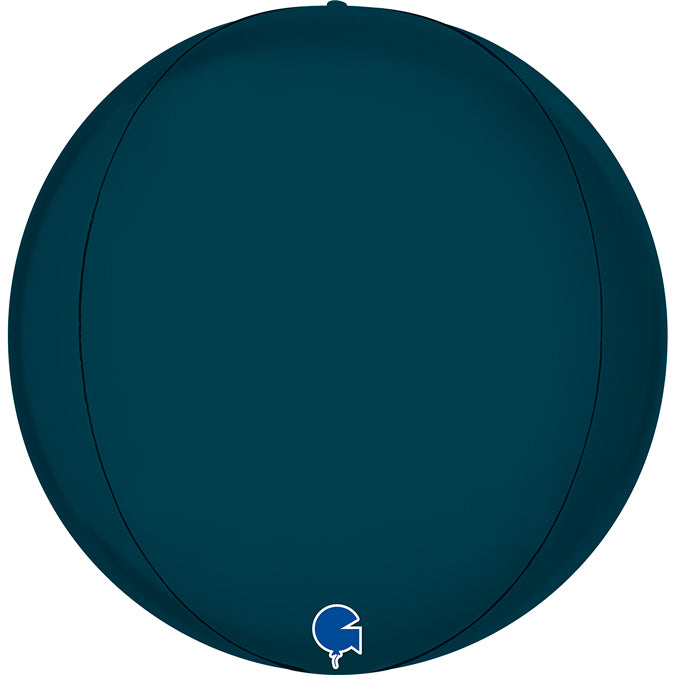 Grabo Satin Petrol Blue Globe Foil