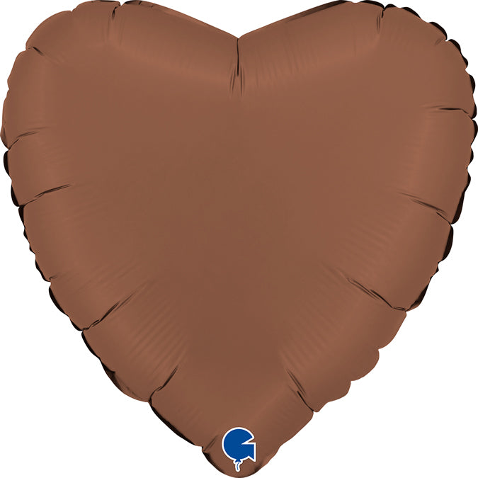 Grabo Satin Chocolate Heart Foil
