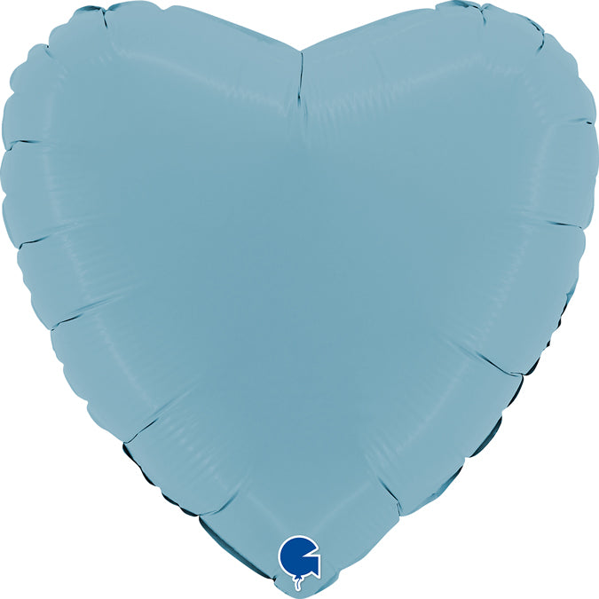 Grabo Matte Blue Heart Foil
