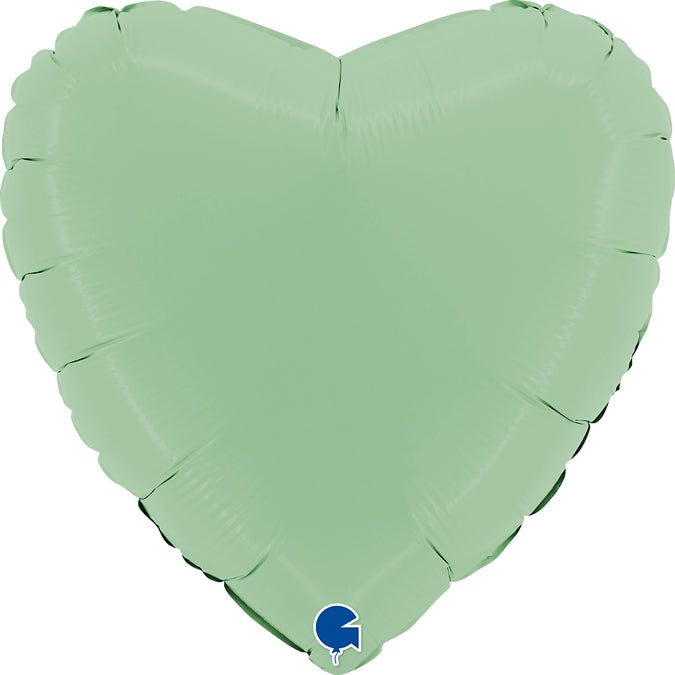 Grabo Matte Green Heart Foil