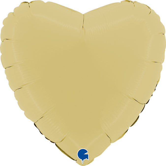Grabo Matte Yellow Heart Foil