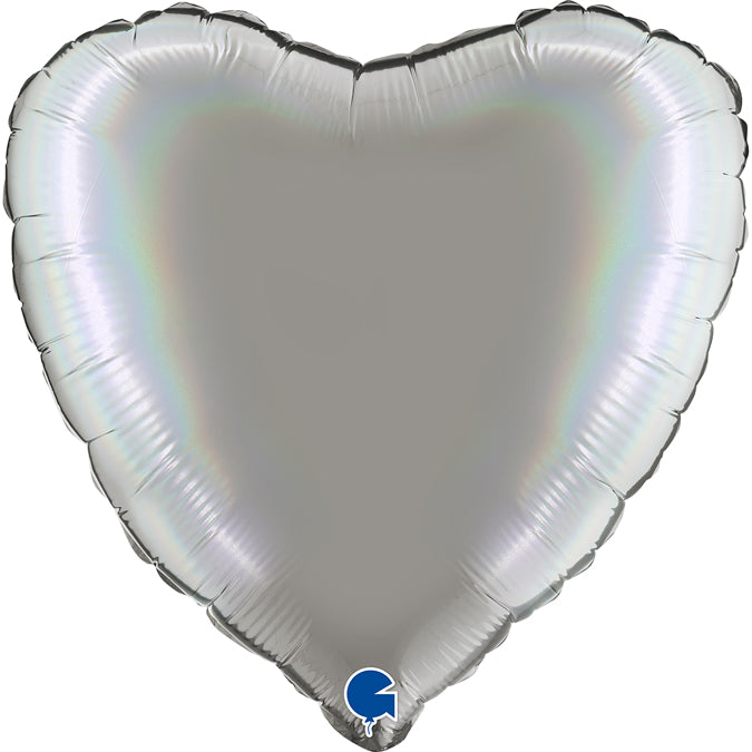 Grabo Holographic Platinum Pure Heart Foil