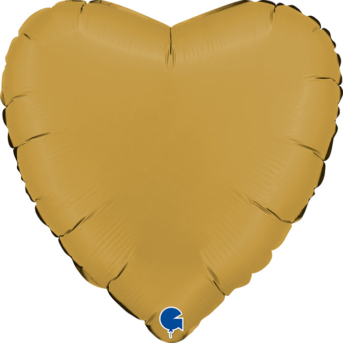 Grabo Satin Gold Heart Foil