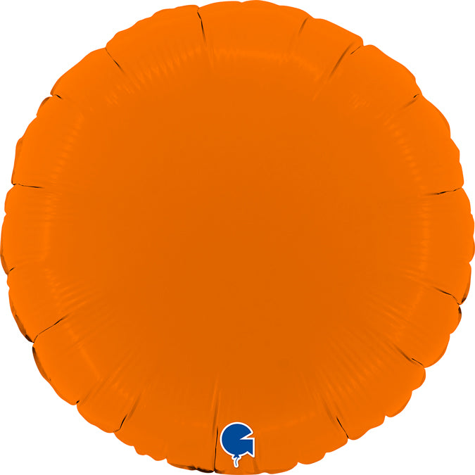 Grabo Matte Orange Round Foil