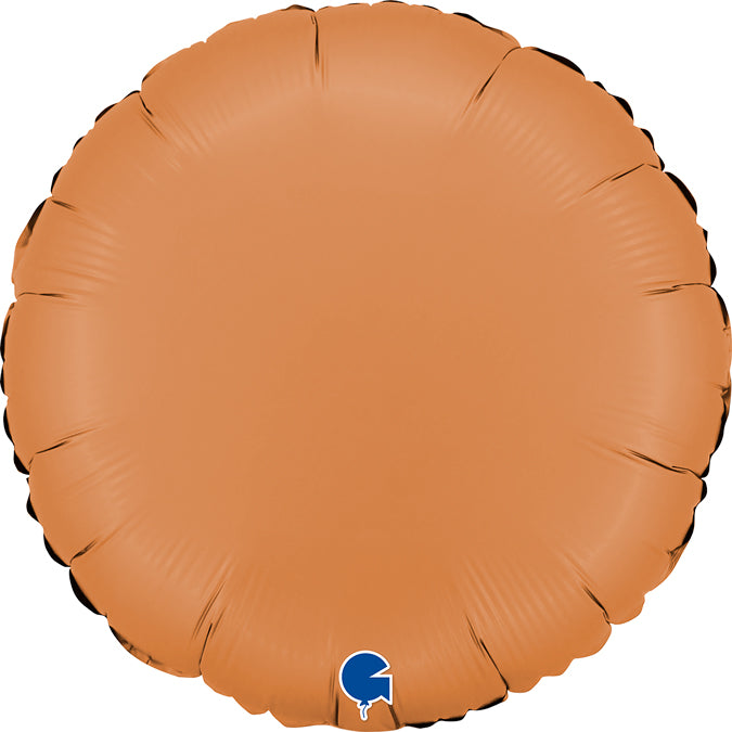 Grabo Satin Caramel Round Foil