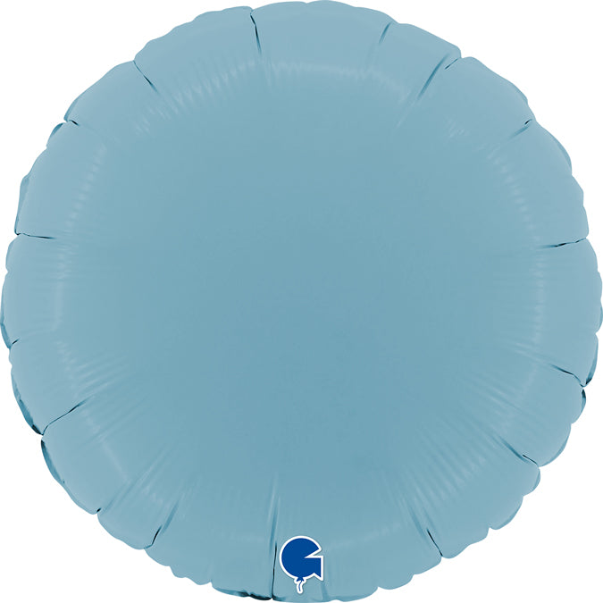 Grabo Matte Blue Round Foil