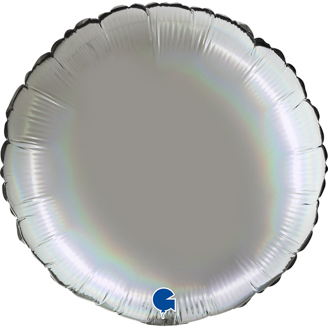 Grabo Holographic Platinum Pure Round Foil