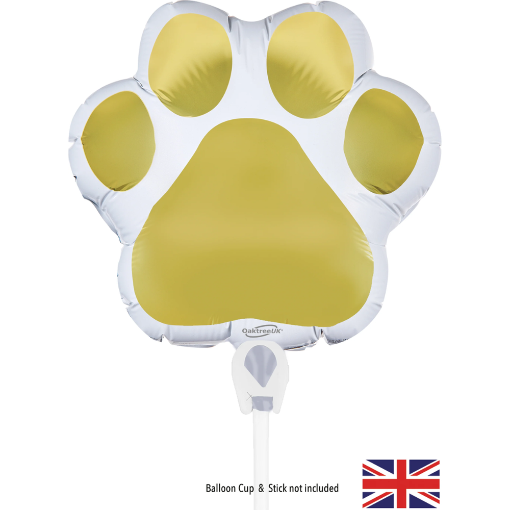 Oaktree Gold Paw Print Foil