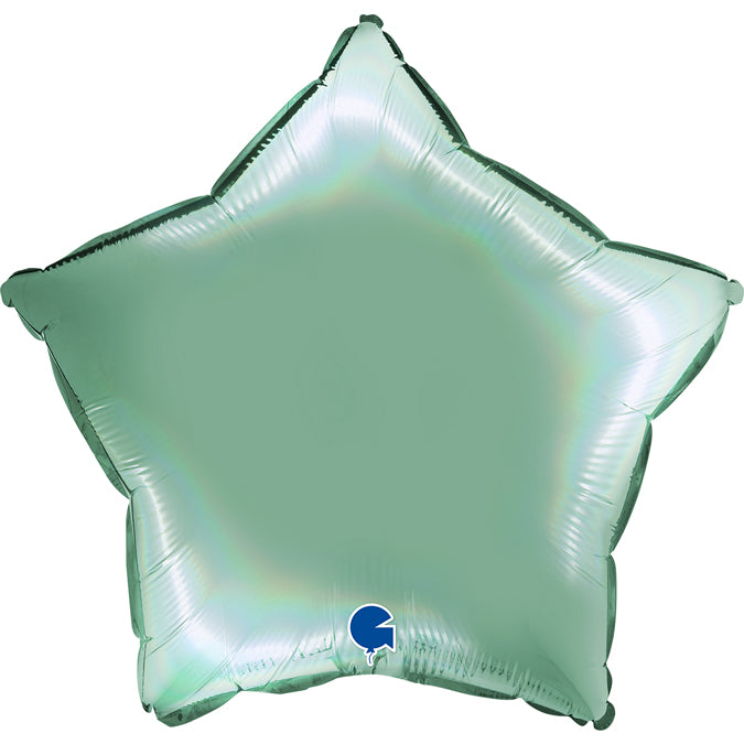 Grabo Holographic Platinum Tiffany Star Foil