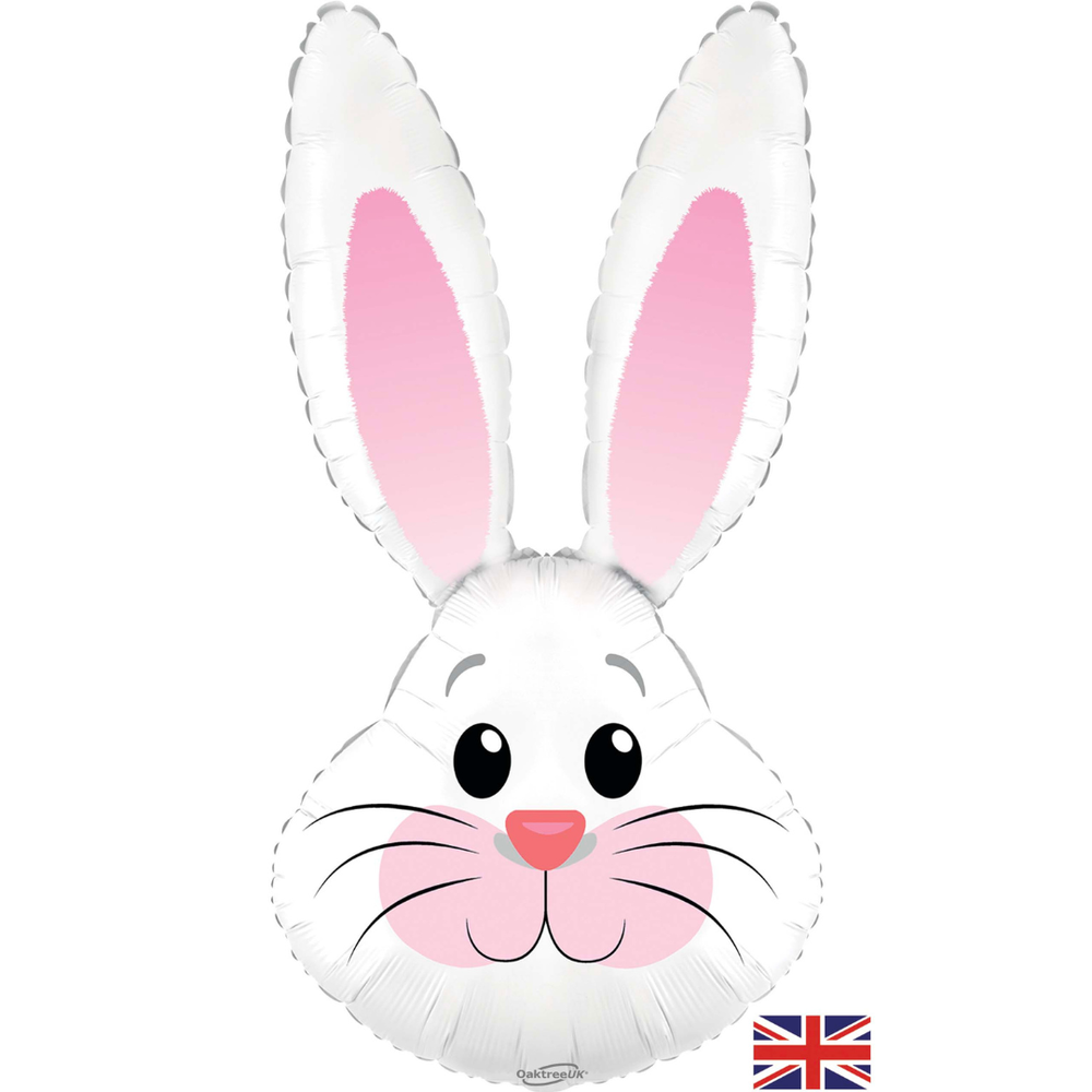 Oaktree Metallic White Cute Rabbit Foil