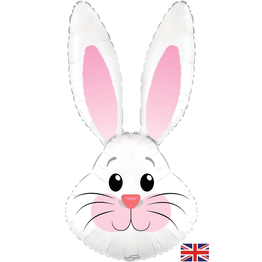 Oaktree Metallic White Cute Rabbit Foil