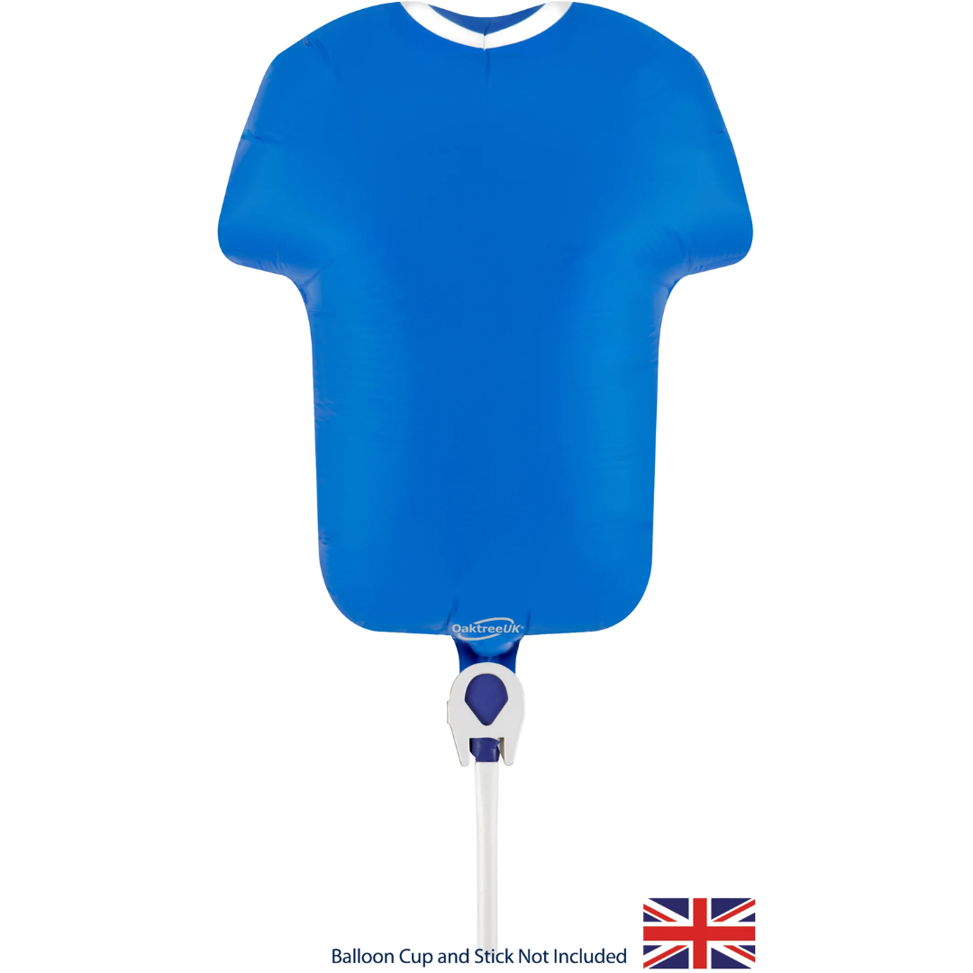 Oaktree Sports Shirt Blue Metallic