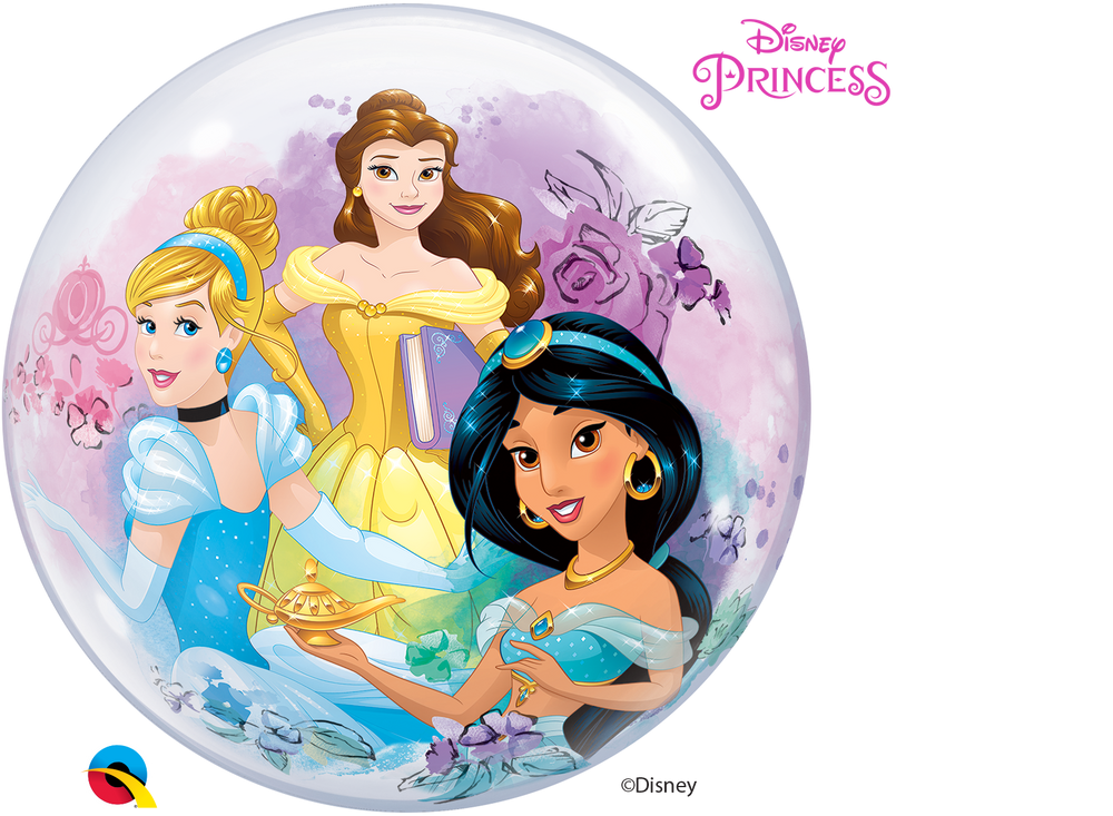 Qualatex Deco Bubble - Disney Princess